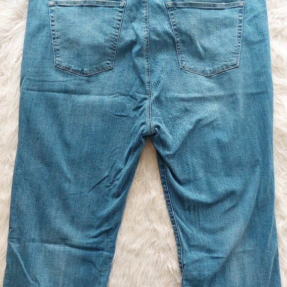 Lucky Brand Women's Plus Size Hayden Straight High Rise Slim Fit Denim Jeans 24W - Picture 11 of 16